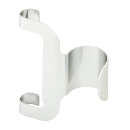 Prime-Line High Security Door Lock Finger Pull w/ Adhesive, Aluminum Construction, Brushed Chrome MP113258